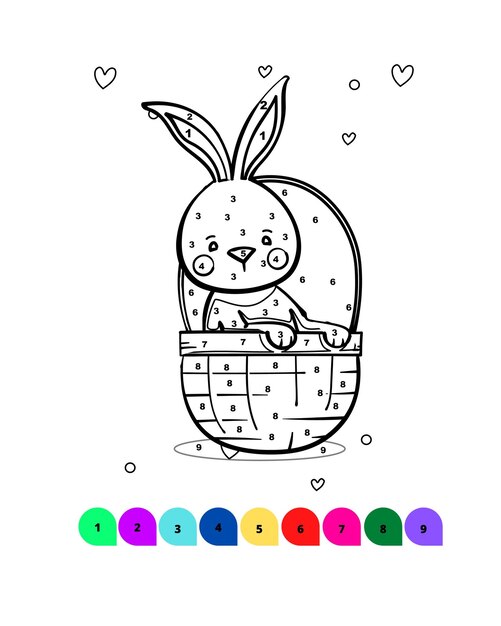 Paginas Para Colorear De Pascua Paginas Para Colorear De Pascua Por Numeros Paginas Para Colorear Por Numeros Para Ninos