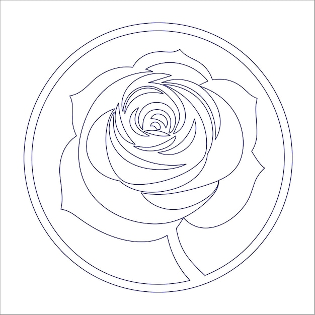 Páginas de rosas para adultos imprimibles arte para adultos contra el estrés
