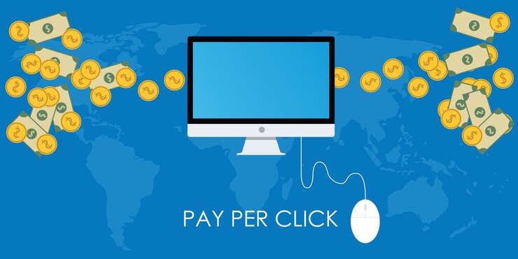 Vector pago por clic