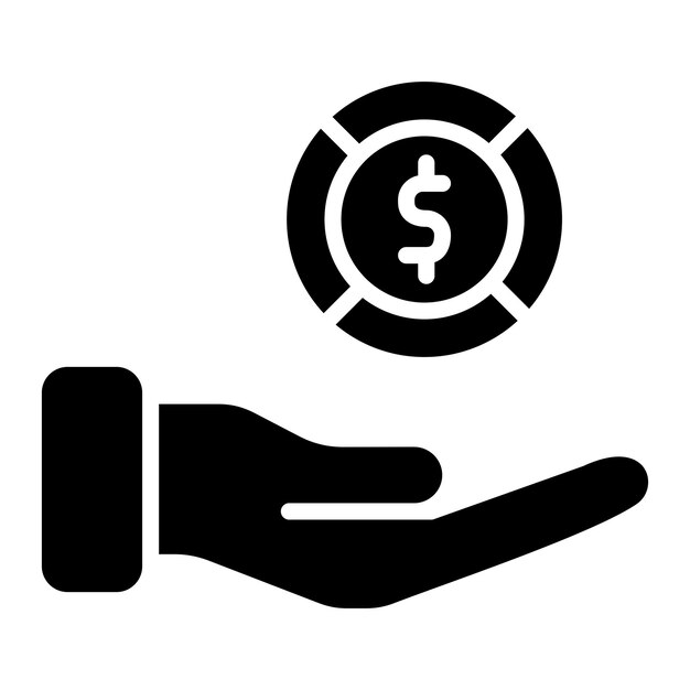 El pago de dinero Vector Icon Design Ilustración