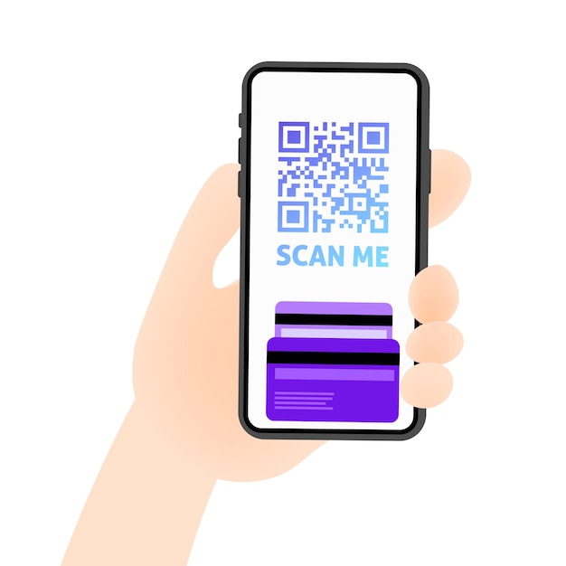 Pago por tarjeta a través del icono de teléfono Pago de color plano por tarjeta pantalla de teléfono mano humana icono de tarjeta bancaria icono vectorial