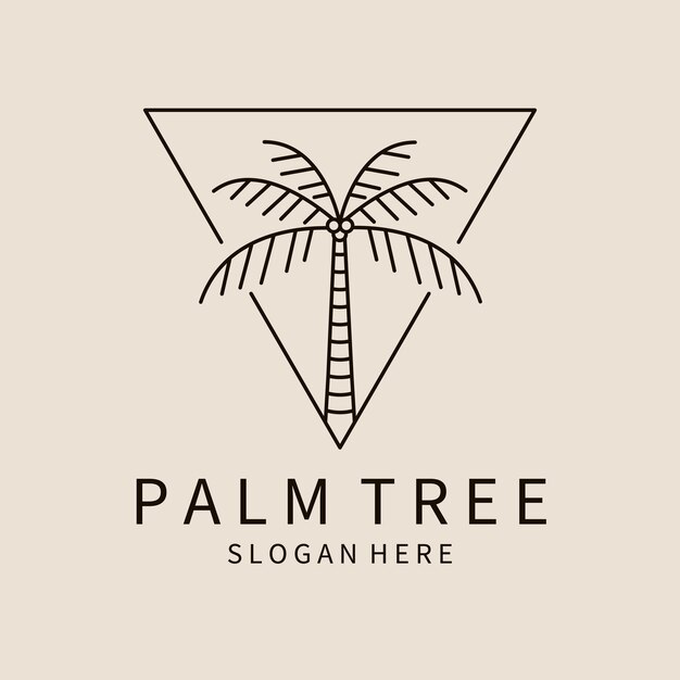 Pagoda line art logo icono y símbolo vector ilustración diseño