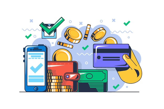 Pagos bancarios en línea exitosos