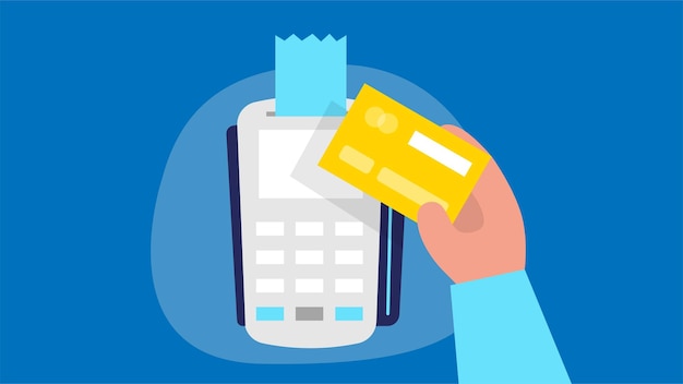 Pagos sin efectivo con tarjeta de crédito para opciones en el punto de venta