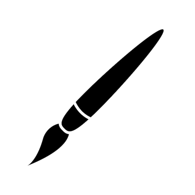 Paintbrush icon design template