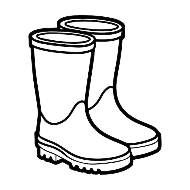 Pair of Rain Boots