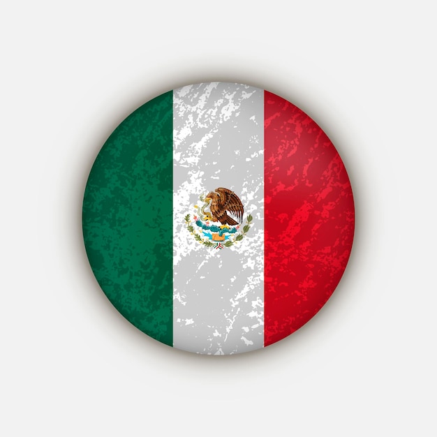 País México México bandera Vector ilustración