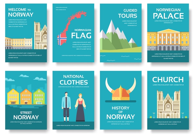 País Noruega guía de vacaciones de viaje de bienes