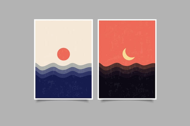 paisaje de arte moderno