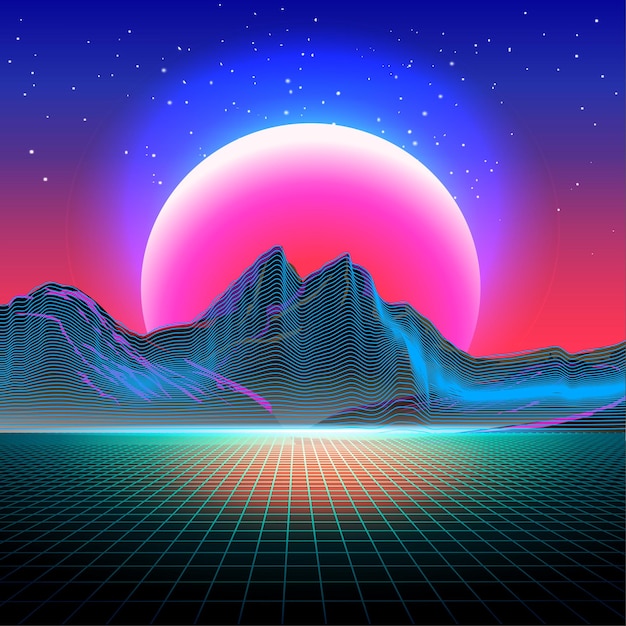 paisaje geométrico