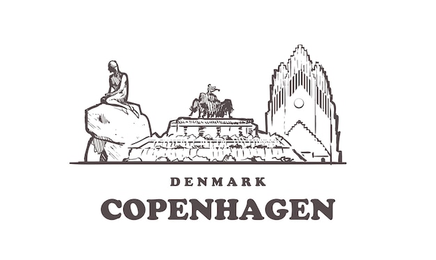 Paisaje urbano de Copenhague, Dinamarca