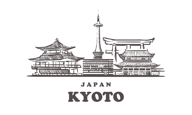 Paisaje urbano de Kioto, Japón