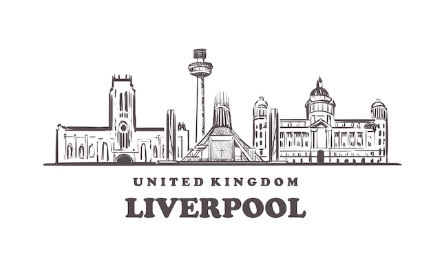 Paisaje urbano de Liverpool, Reino Unido