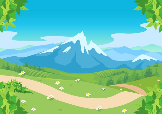 Paisaje de verano