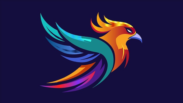 el pájaro colorido del arco iris