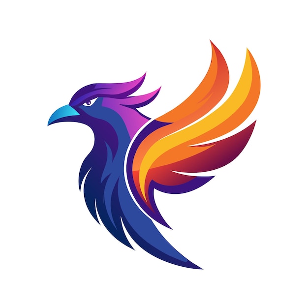 un pájaro colorido con un diseño colorido en él