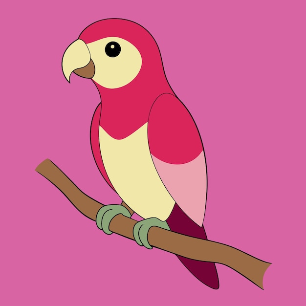 un pájaro colorido con un pico amarillo se sienta en una rama