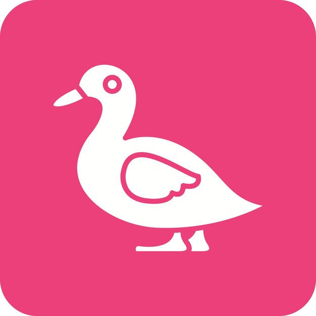 Vector un pájaro con un fondo rosa que tiene un fondo rosa