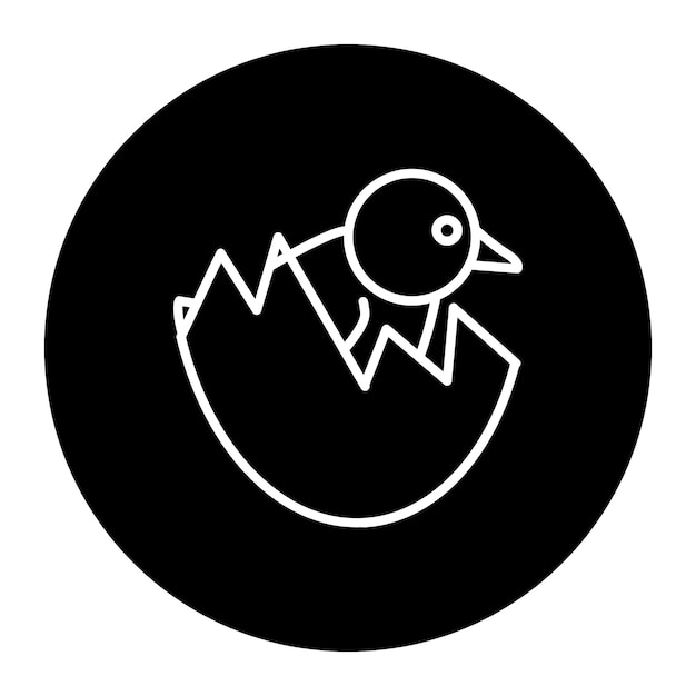 Un pájaro con un pájaro en él que es negro y blanco
