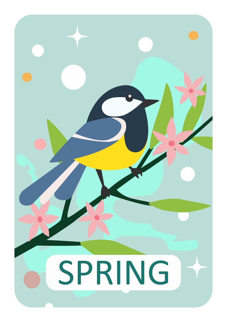 pájaro de primavera