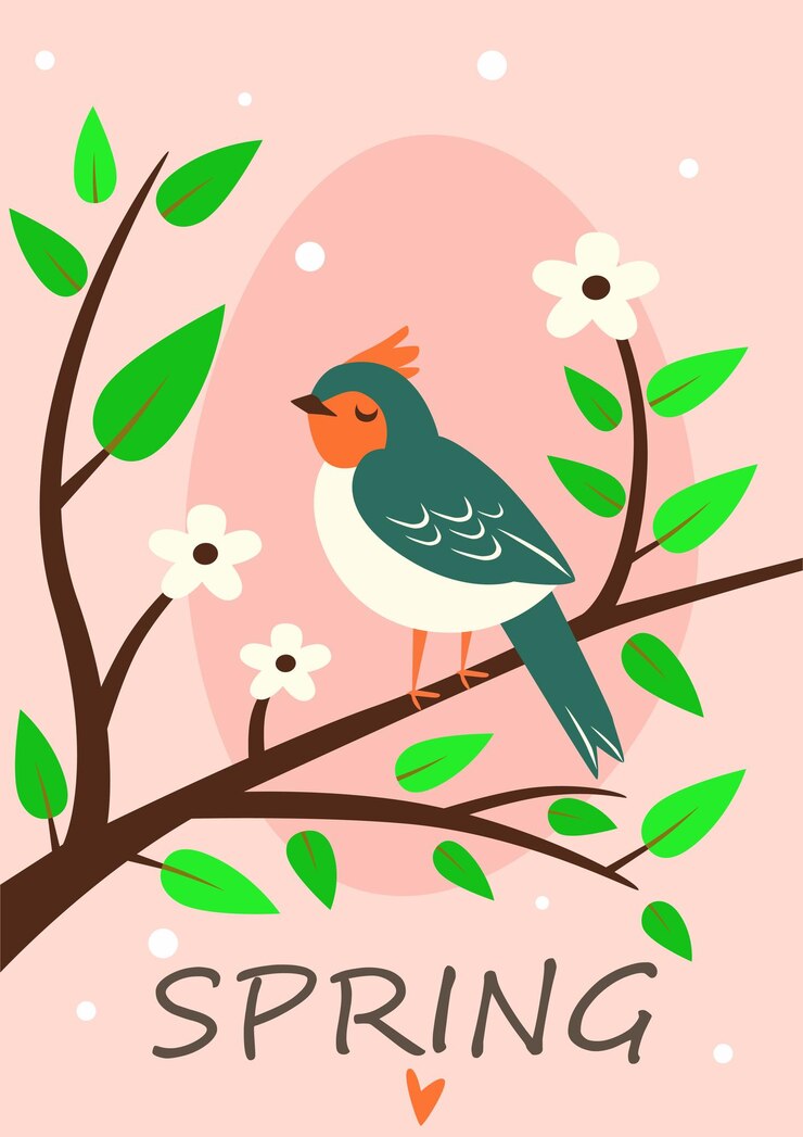 pájaro de primavera
