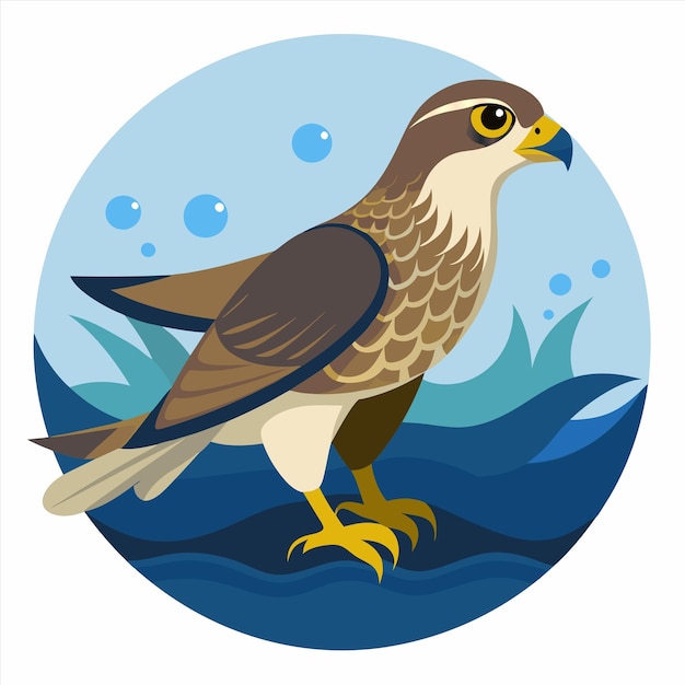 un pájaro que está en un fondo blanco