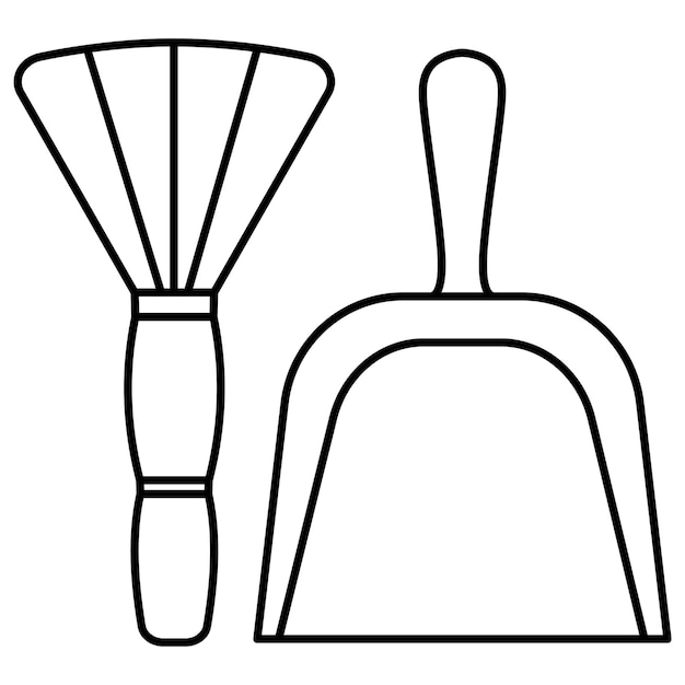 Pala y escoba en gráficos vectoriales lineales