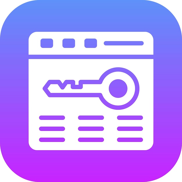 Palabras clave Ilustración del icono vectorial del generador del conjunto de iconos de marketing de OnGRCG