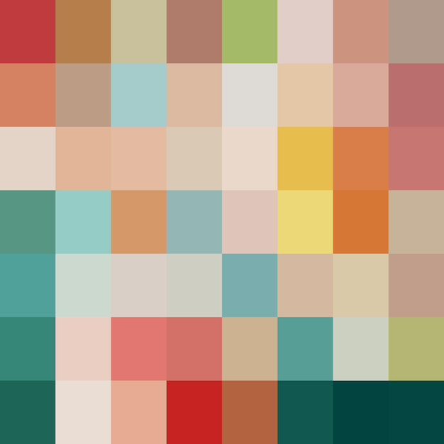 Paleta de colores con diferentes tonos y gradientes Conjunto de colores de paleta de gradientes creativos