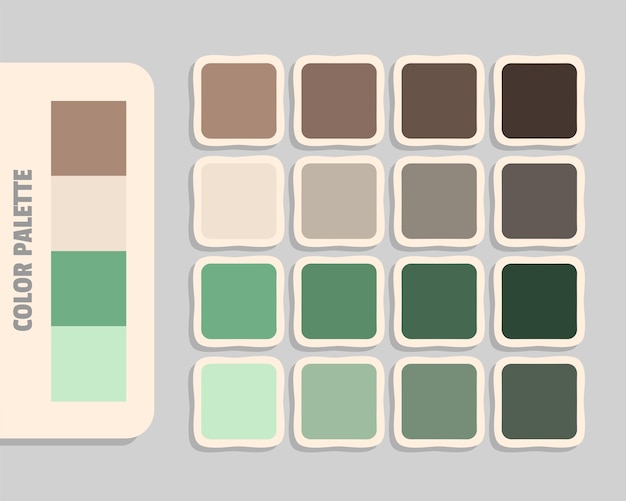 paleta de colores gris claro de colores rgb que coincide con los colores armoniosos
