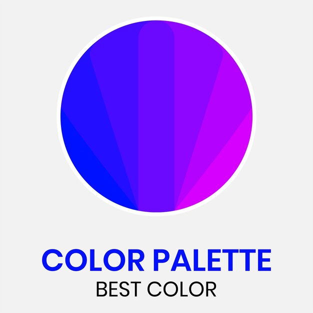 Paleta de colores moderna