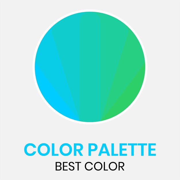 Paleta de colores moderna