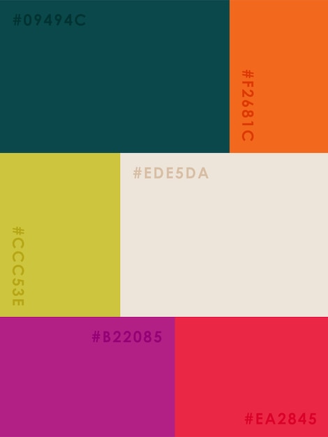 Paleta de colores