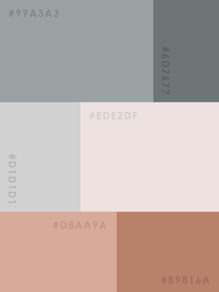 Vector paleta de colores