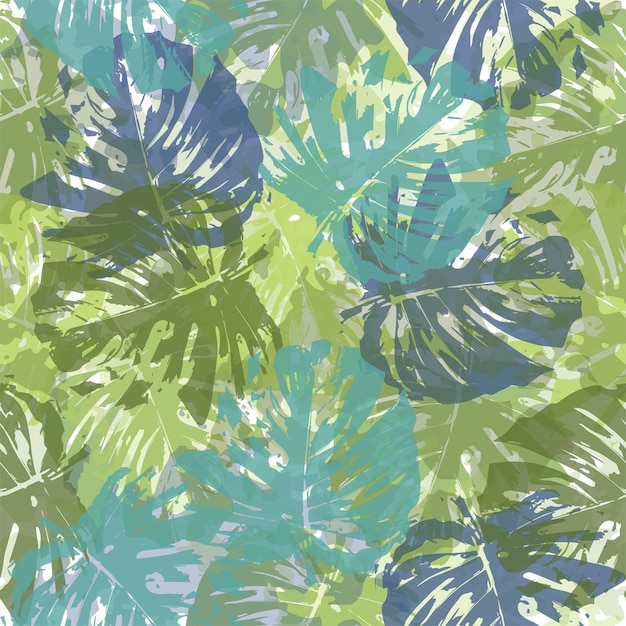 Palma tropical fondo de pantalla de vector transparente sobre fondo oscuro