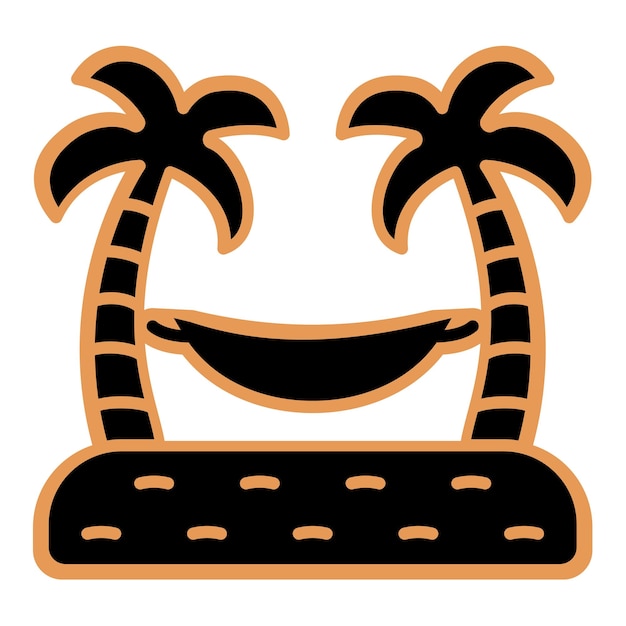 una palmera sonriente con una sonrisa en ella