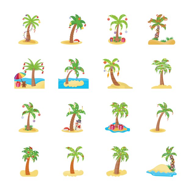 Palmeras de navidad