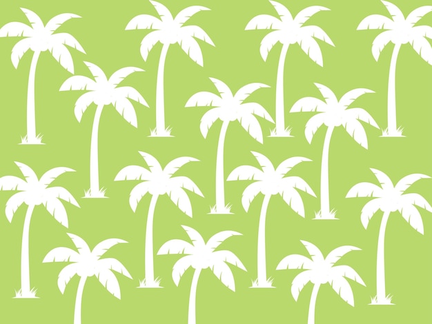 Palmeras sin patrón