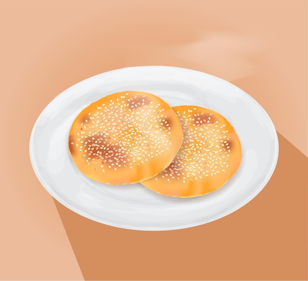 PAN DE PIMIENTO CALLEJERO TAIWANÉS CON CARNE