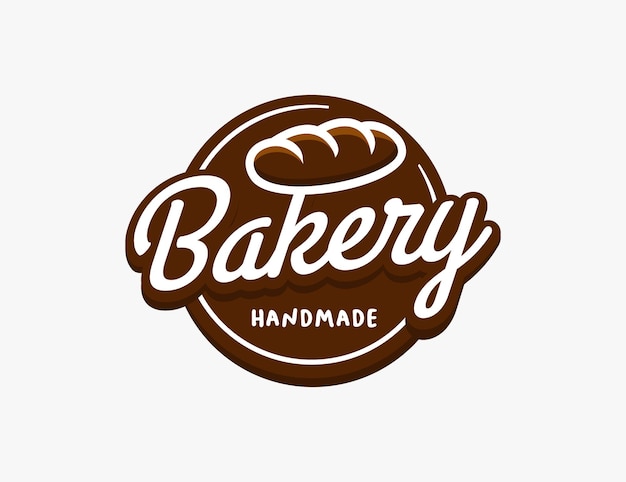 Panadería con diseño de logo de pan.