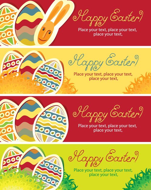 pancarta temática de pascua