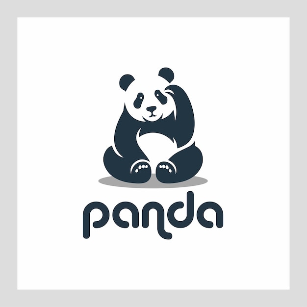 Panda con una ilustración
