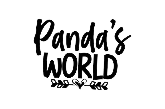 PANDA svg diseño svg paquete
