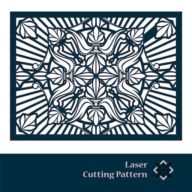 Panel de corte láser y cnc
