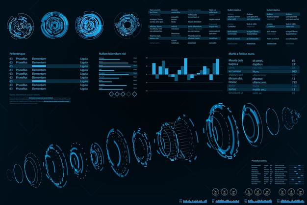 Panel de HUD Ui Business