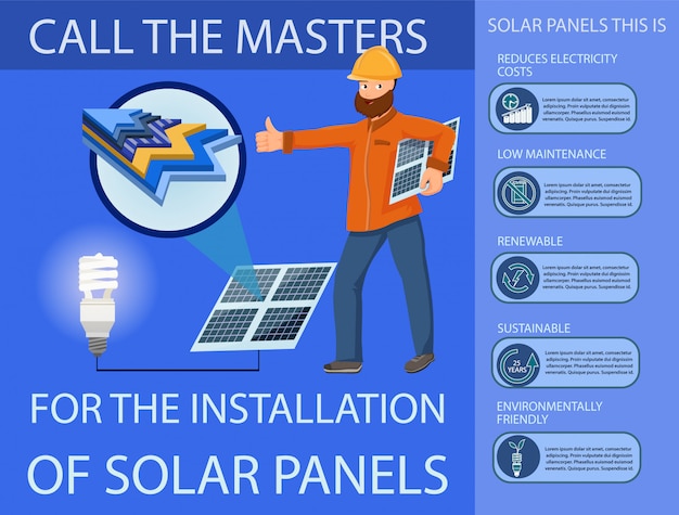 Panel Solar y Sistema de Generación de Energía.