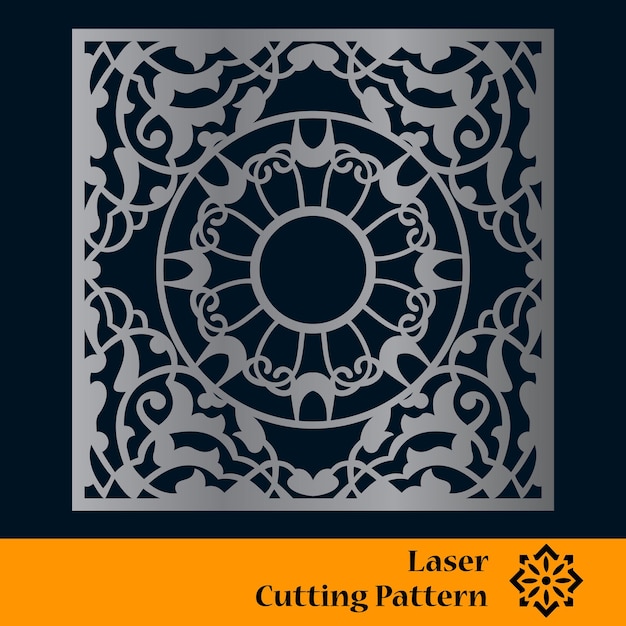 Paneles decorativos cortados con láser y CNC