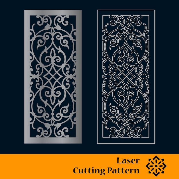 Paneles decorativos cortados con láser y CNC