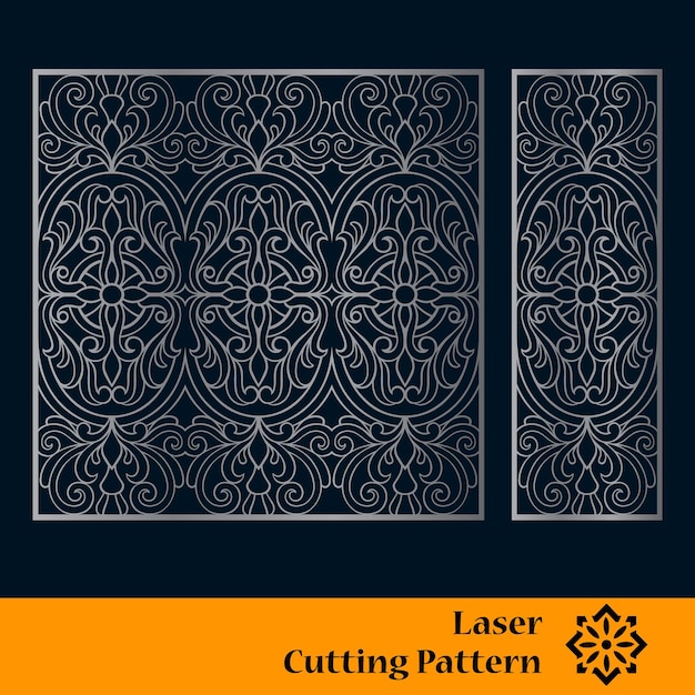 Paneles decorativos cortados con láser y CNC