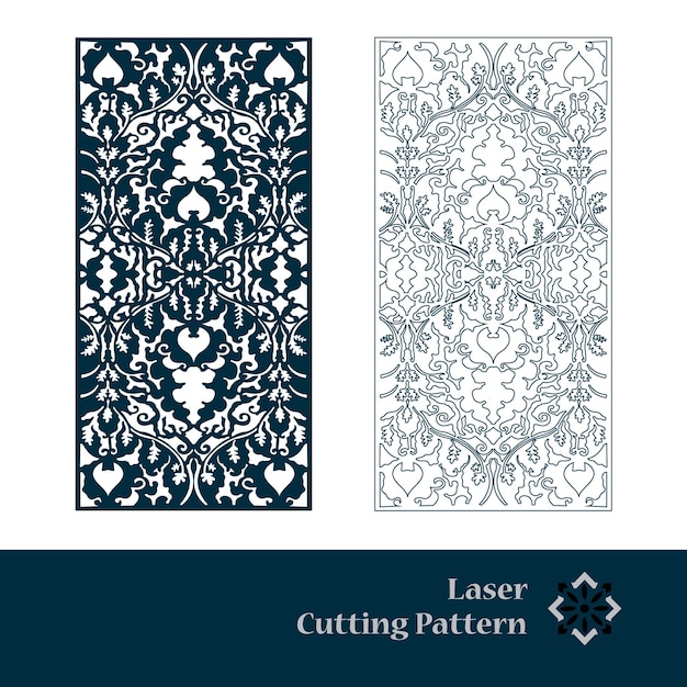 Paneles decorativos cortados con láser